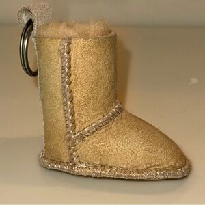 UGG Australia Keychain Mini Micro Boot Shearling Suede
